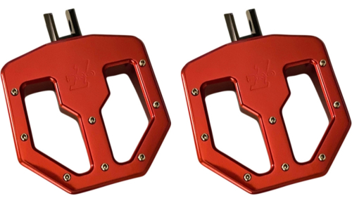 Pro-One Performance - Pro-One Performance BMX V1 Billet Footpeg - Red - 500762R