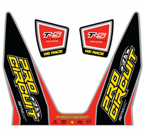 Pro Circuit - Pro Circuit T-5 Exhaust Decal - DC12T5