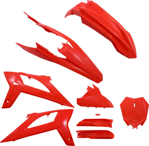 Acerbis - Acerbis Full Plastic Kit - Red - 2936280004