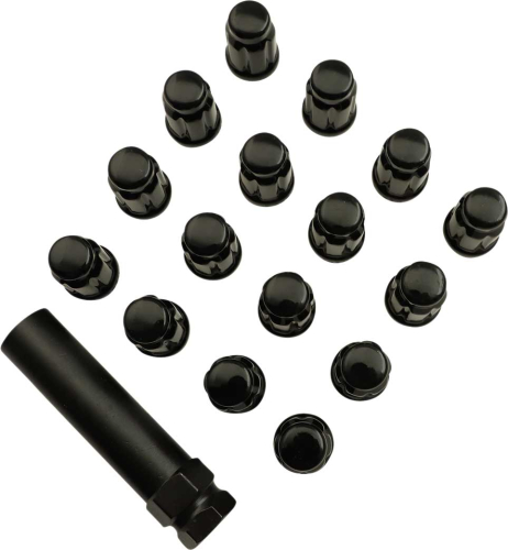 Moose Utility - Moose Utility Splined Lug Nut - Black - 0223-0223