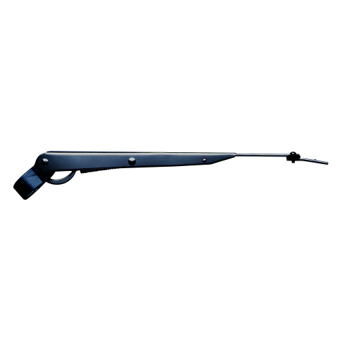Marinco - Marinco Wiper Arm Deluxe Stainless Steel - Black - Single - 10"-14"