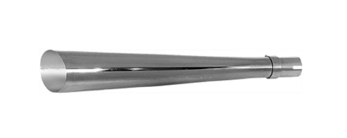 Emgo - Emgo Universal Slash-Cut Muffler - 24in. - XF-3-56-97644