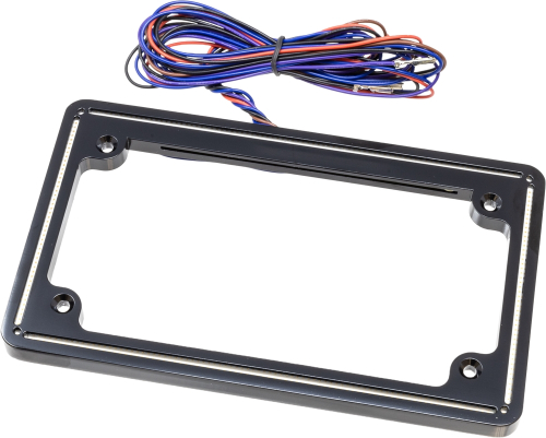 Letric Lighting Co. - Letric Lighting Co. Perfect Plate-Light Flat LP Frame - Gloss Black - LLC-PPL-G