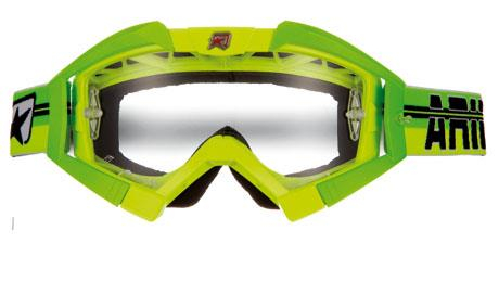 Ariete - Ariete Riding Crows Top Collection Goggles - 13950-TGFL - Yellow/Green - OSFM