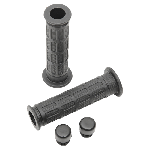 Emgo - Emgo Classic OE-Style Honda 7/8in. Grips - Open Ends - Black - 42-28760