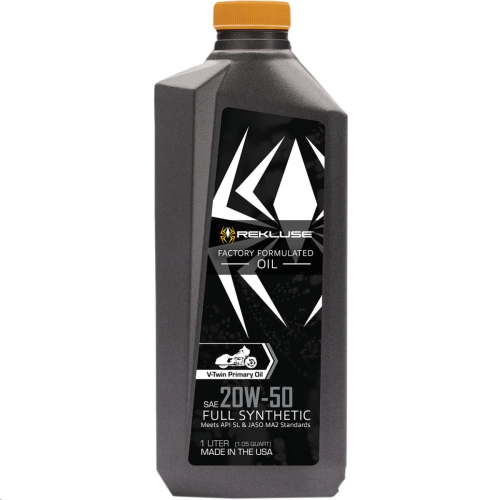 Rekluse - Rekluse High-Performance Full Synthetic Primary Oil - 20W50 - 1L. - RMS-1099003