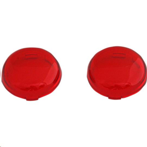 Custom Dynamics - Custom Dynamics Probeam Bullet Turn Signal Lenses - Red - PRO-B-LENS-RED