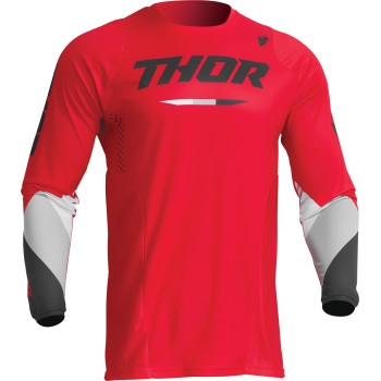 Thor - Thor Pulse Tactic Youth Jersey - 2912-2204 - Red - X-Small