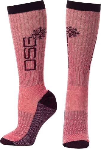 DSG - DSG Heavy Weight Womens Socks - 52396 - Berry - OSFM