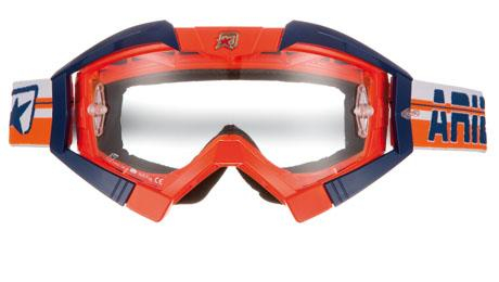 Ariete - Ariete Riding Crows Top Collection Goggles - 13950-TOFA - Orange/Blue - OSFM