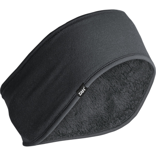 Zan Headgear - Zan Headgear SportFlex Series Headband Ear Warmer - High Pile - WEWH114 - Black - OSFM