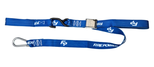 Fire Power - Fire Power 1in. Tie-Down with Soft-Tye - Blue/pr - 29-13033