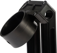 Hofmann - Hofmann Billet Speedo Mount - Black - HDB-1007B