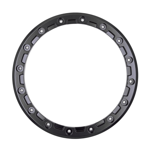 Raceline - Raceline Replacement Podium Beadlock Ring - Black - 15in. - RBL-15B-A93-RING-16