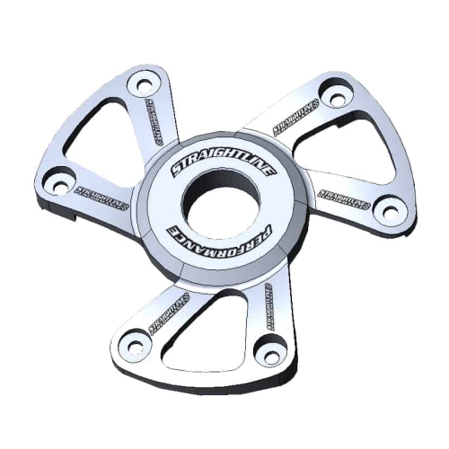 Straightline Performance - Straightline Performance Billet Clutch Cover - Natural - 123-171