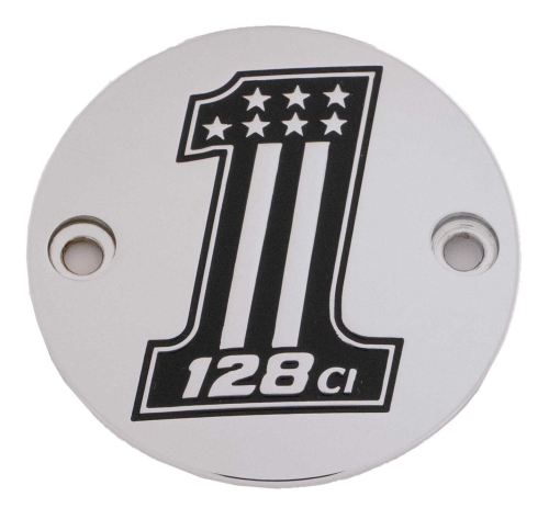 Custom Engraving LTD - Custom Engraving LTD Displacement Points Cover for 128 - Chrome - 128-14-63