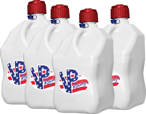 VP Racing Fuels - VP Racing Fuels California Compliant Motorsports Container - White Patriotic - 5.5 - 35221-CA