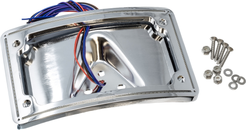 Letric Lighting Co. - Letric Lighting Co. Perfect Plate-Light Curved LP Frame - Chrome - LLC-CPPL-C