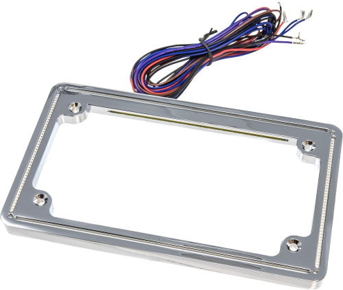 Letric Lighting Co. - Letric Lighting Co. Perfect Plate-Light Flat LP Frame - Chrome - LLC-PPL-C