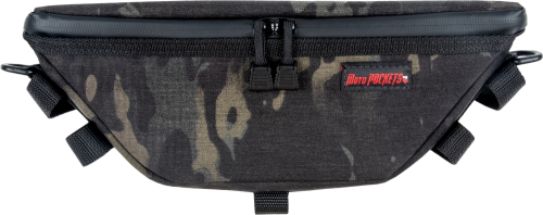 MotoPOCKETS - MotoPOCKETS Handlebar Adventure Bag - Lg - Black Camo - 10015BLKCAMO