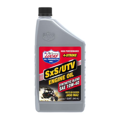 Lucas Oil - Lucas Oil SXS Semi-Synthetic Engine Oil - 10W40 - 1qt. - 11196