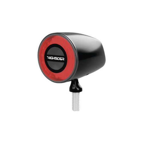 Highsider - Highsider Rocket Classic LED Tail Light - Black - 255-342