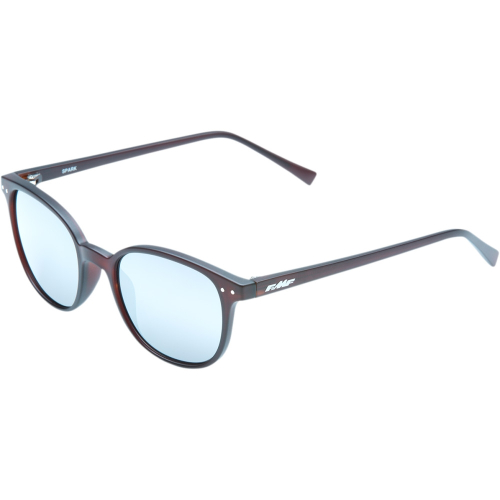 FMF Racing - FMF Racing Spark Vision Sunglasses - F-61505-252-01 - Matte Crystal Rootbeer / Silver Mirror Lens - OSFM