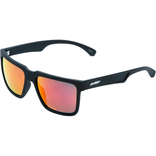 FMF Racing - FMF Racing The Don Vision Sunglasses - F-61506-251-01 - Matte Black / Red Mirror Lens - OSFM