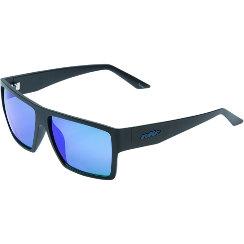 FMF Racing - FMF Racing Factory Vision Sunglasses - F-61502-250-01 - Matte Black / Blue Mirror Lens - OSFM