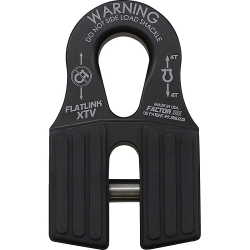 Factor 55 - Factor 55 Flatlink XTV Winch Shackle Mount - Black - 00070-04