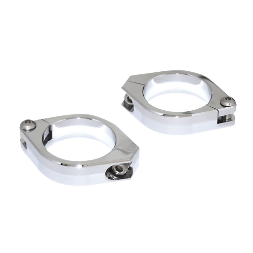 Highsider - Highsider Fork Clamps - 38-41 mm - Chrome - 207-405