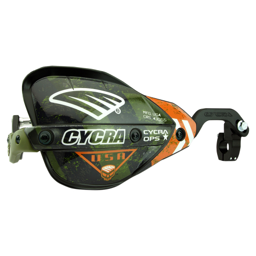 Cycra - Cycra Probend CRM Ops Edition Racer Pack w/ Center Reach Mount - 1-1/8in. U-Clamp - Orange Graphics - 1CYC-7404-22X