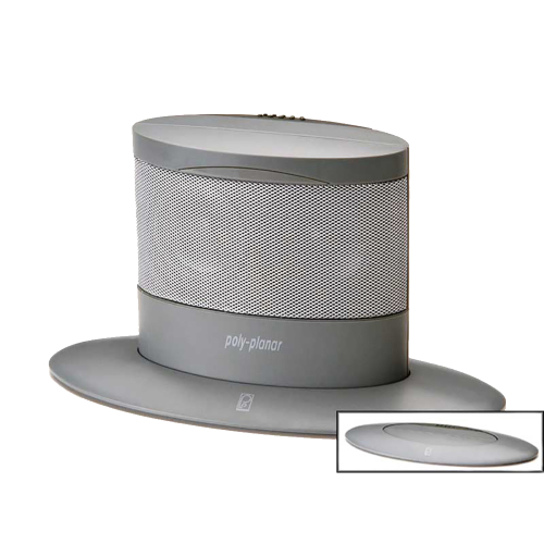 Poly-Planar - Poly-Planar MA-7020G 50 Watt Waterproof Pop-Up Spa Speaker - Gray