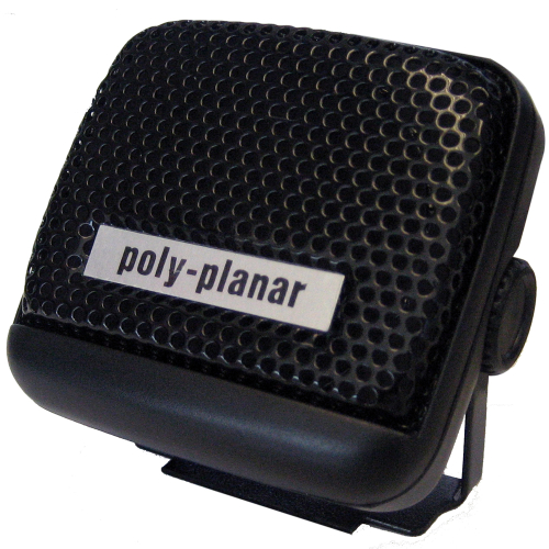 Poly-Planar - Poly-Planar MB-21 8 Watt VHF Extension Speaker - Black