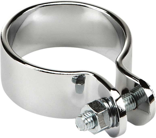 HardDrive - HardDrive Heavy Duty Chromed Exhaust End Clamp - 1.5in. - 062038