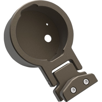 LA Choppers - LA Choppers Gauge Mount - Single - Bronze - LA-7397-01Z