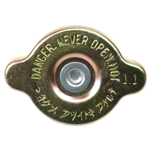 K&S Technologies - K&S Technologies Standard-Pressure Radiator Cap - Zinc Plated Gold - 58-1001