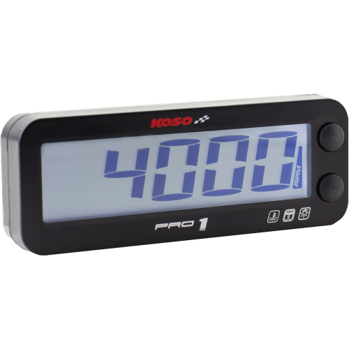 Koso North America - Koso North America Pro 1 RPM and Temperature Meters - BA054000