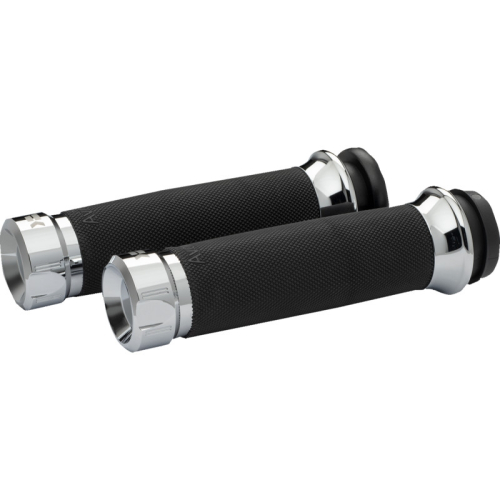 Khrome Werks - Khrome Werks Klassic Grips - Custom Contour - Chrome - 500285