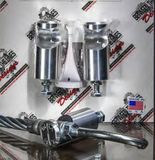 Between the Lines - Between the Lines Duraflex Bolt Through Rail Style Hook - 1212-RH