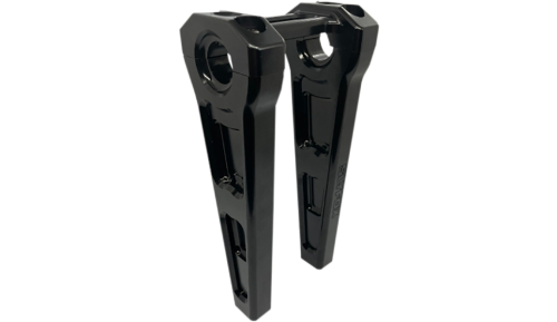 SLYFOX - SLYFOX Straight Riser Kit - 8in. Tall - Black - TM-SLY6