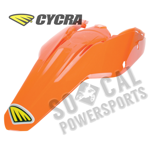 Cycra - Cycra Powerflow Rear Fender - Orange - 1740-22