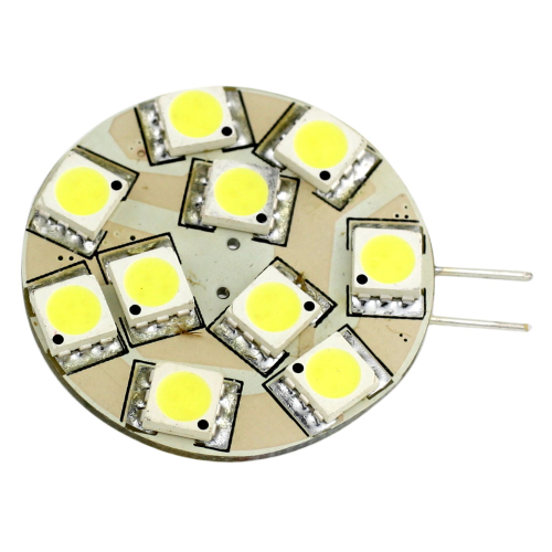 Lunasea Lighting - Lunasea G4 12 LED Side Pin Light Bulb - 12VAC or 10-30VDC 2W/140 Lumens - Warm White