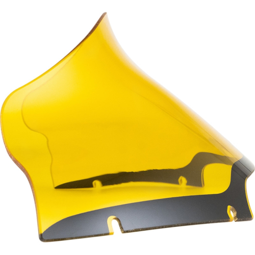 Klock Werks - Klock Werks Kolor Flare Windshield - 9in. - Yellow - KWW-01-0669