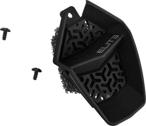 Fly Racing - Fly Racing Mouthpiece for Elite Vigilant Helmets - Matte Black - F73-88150