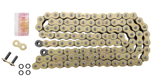 D.I.D - D.I.D 525VX3 X-Ring Series Chain - 110 Links - Gold - 525VX3GX110ZB