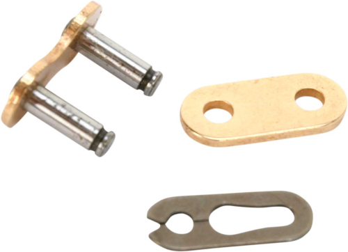 D.I.D - D.I.D Clip Connecting Link for 415 ERZ Series Racing Chain - Gold - 415ERZ-RJ