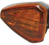 DRC - DRC Replacement LED Flasher Lens - Orange - D45-60-187