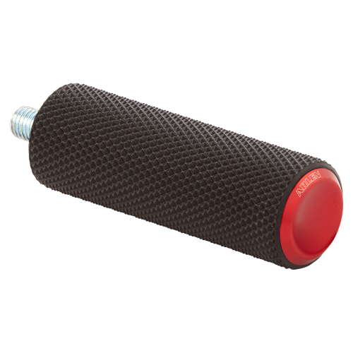 Arlen Ness - Arlen Ness Fusion Shift Peg - Knurled - Red - 07-948