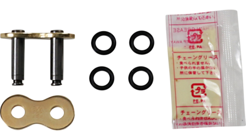 D.I.D - D.I.D Rivet Connecting Link for 520 ERV7 Chains - Gold - 520ERV7 G ZJ